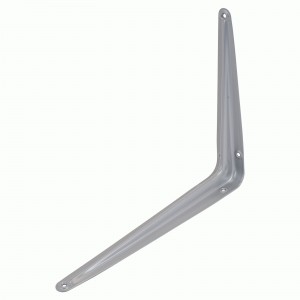 Уголок д/полок Апекс SB-1-250*200-SL сереб. (100,20)