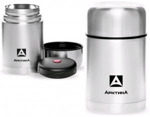 Термос Арктика 301-750, широк. горло, 0,75л, суповой, нерж. сталь