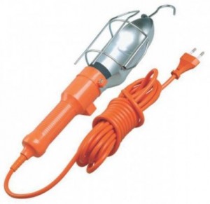 IEK св-к-переноска УП-1Р  E27 60W 220V (АС) 10м плоская вилка (с выкл.) ПВС 2х0,75 (ЛСУ)