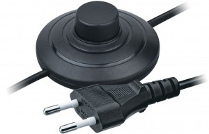 Navigator сет. удл.-шнур для торшера с ножным выкл. 1.7м NPS-FS01-170-2x0.5-BL черный 61601
