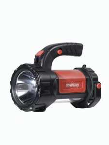 Smartbuy фонарь-прожектор SBF-111110101 (аккум. Li-ion 4B, 86 Ач) USB, 3 режима, резин. покр., IP54