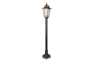 Camelion Оскар3 св-к садовый НА СТОЛБЕ черный/бронза 1м E27 60W пластик PP6101 C64 НТУ 06-60-002 У1