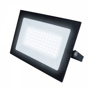 Uniel прожектор св/д  70W(5600lm) 4000K 4K алюминий/черный ULF-F21-70W/4000K IP65 200-250В BLACK