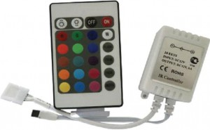 Ecola Контроллер 12V 72W 6A RGB c ИК пультом CRS072ESB