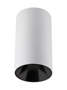 Jazzway св-к накладной св/д спот GU10 50W  80х140 бел/черн IP20 PDL-R 14080 .5031340