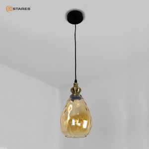 Estares св-к декор. накл ZAR one OV 1xE27 max. 25w 160x1080 черный/золотой/прозрачный