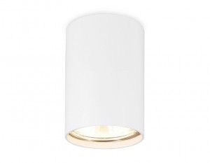 Ambrella св-к накл. спот MR16 GU5.3 max12W белый цилиндр 80x55 TECHNO SPOT TN213101 WH