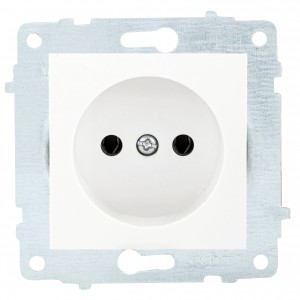OVIVO мех. роз. СУ 1 мест. белый (ко всем рамкам) 600-000301-215