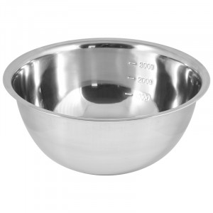 Миска 4,3л нерж.сталь, d=28см, h=11,1см, BOWL-ROLL-28, 3279 Mallony