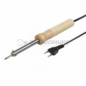 Паяльник ПД 25Вт/220V деревянная ручка (блистер) PROCONNECT,12-0174-4