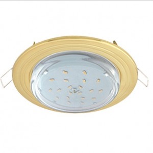 Ecola GX53 H4 св-к "2 Круга" Золото 43x115 FG31H4ECB