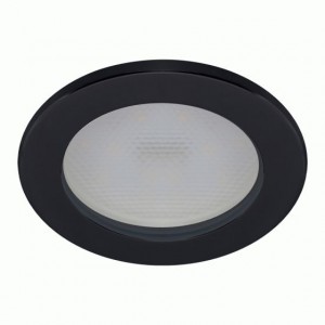 ЭРА GX53 KL95 SBK св-к встр влагозащ. 110х55(90) IP44 черный 1039