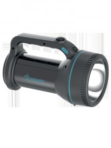 Космос фонарь-прожектор Accu367W (лит.акк.3,7V3,6Ah) LED 7W(420lm),черный/пластик,з/у micro USB