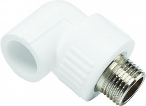 AQUALINK Уголок комбинированный ПП 25X3/4", (нар), 3557