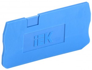 IEK Заглушка для КПИ 3в-1,5/2,5 3 вывода синяя YZN11D-3-ZGL-002-K07