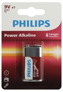 Э/п Philips Power 6LR61/9V BL1  6LR61P1B/51