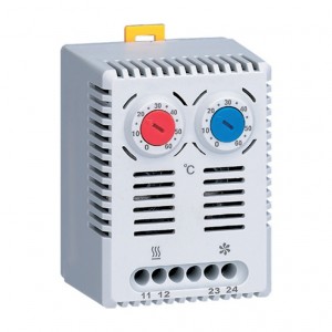EKF PROxima Термостат NO+NC (охлаждение и обогрев) на DIN-рейку 10A 230В IP20