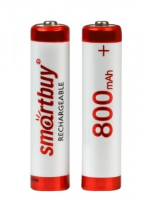 Ак-р Smartbuy аккумулятор AAA/R03 NiMh 800 mAh (24/240) (SBBR-3A02BL800)
