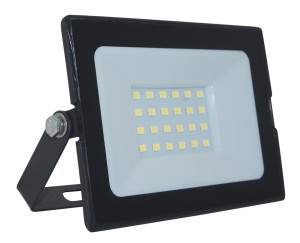 General прожектор св/д 20W(1550lm) 6500K 6K 123х77х31 черный IP65 GTAB-20BT-IP65-6500 403110