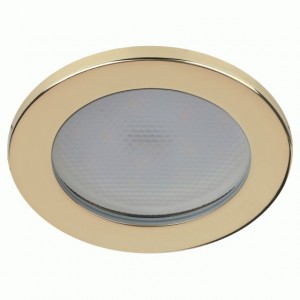 ЭРА GX53 KL95 GD св-к встр влагозащ. 110х55(90) IP44 золото 0995