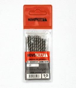 Сверло по металлу ср. сер. 1,5 mm, 18mm/40mm, (10 шт) НАКРЕПКО 030011
