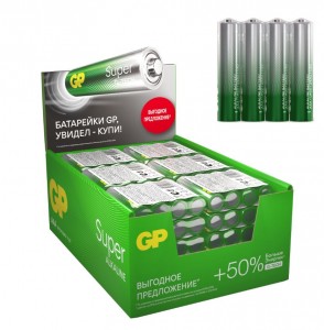Э/п GP Super G-TECH 24A LR03/286 б/б 4S