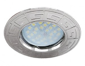 Ecola DL110A MR16 GU5.3 св-к литой Антик Хром FX1602EFF