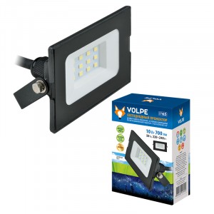 Volpe прожектор св/д 30W(2550lm) 6500K 6K металл/черный ULF-Q513 30W/DW IP65 220-240В BLACK