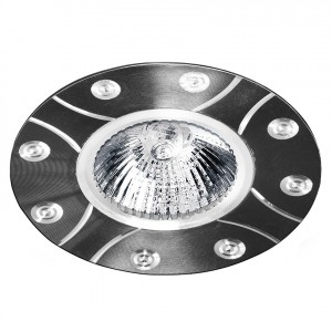 Lumin'arte св-к встр. ALUM MR16 GU5.3 черный металл 18x95мм ALUM04BL-DL50GU5.3