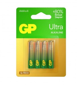 Э/п GP Ultra G-TECH 24A LR03/286 BL4