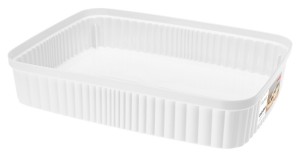 Корзинка (лоток) VELVET 5,5л (36*26,5*7см), белый 433239216 Econova/Бытпласт