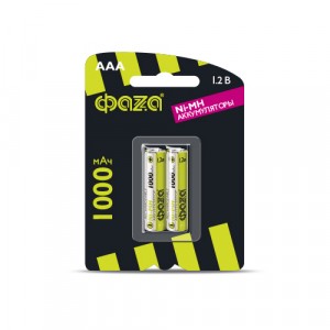 Ак-р ФАZА AAA 1000мАч Ni-MH BL-2