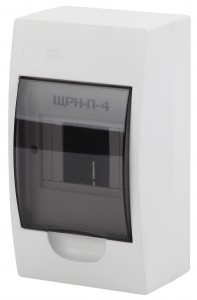 ЭРА SIMPLE бокс (корпус) пластик ЩРН-П-04 модул. навесной (без компл.) белый 3995