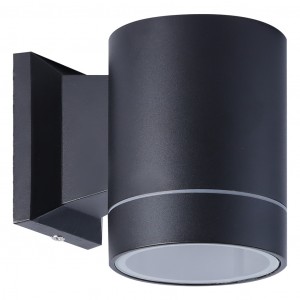 SmartBuy св-к св/д уличный GX53 140x9015мм алюм. черный IP65 SBL-WLBK1-1GX53