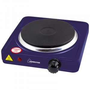 Электроплитка HomeStar HS-1102, 1 конфорка, диск, 1кВт, чугун, серия сапфир 8749