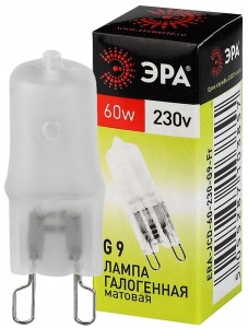 ЭРА JCD G9 230V 60W матовая JCD-60-230-G9-FR