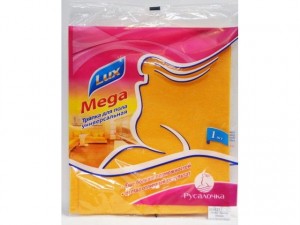 Тряпка для пола Lux Mega универсальная 60*50см, вискоза 71670 РУСАЛОЧКА