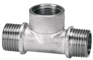 AQUALINK Тройник 1/2"x1/2"x1/2", (нар-вн-нар), 2379
