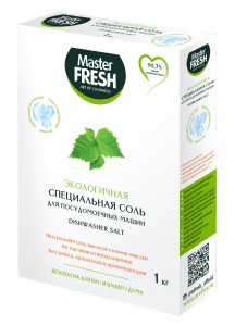 Соль для посудомоечных машин 1кг Master FRESH