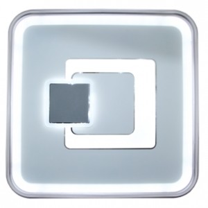 LEEK BIONIKA управляемый св-к-люстра св/д 85W(6300lm) 3K-4K-6K d495x495х60 ETUD пульт ДУ
