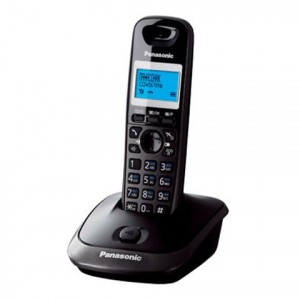 Радиотелефон PANASONIC KX-TG2511RUT, пам 50ном АОН повтор, спикер, полиф (радиус 10-100м). цв титан