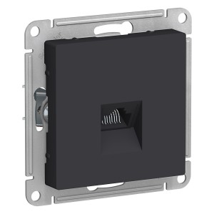 Schneider AtlasDesign мех. роз. компьют. СУ 1 мест. карбон (пласт. осн., RJ-45) ATN001083