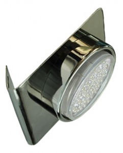 Ecola GX53-N82 св-к настенный угловой черный хром 52x130х111 FB5382ECB