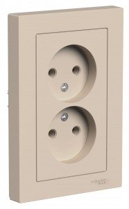 Schneider AtlasDesign роз. СУ 2 мест. песочнный (пл.осн.) ATN001220 (6!))