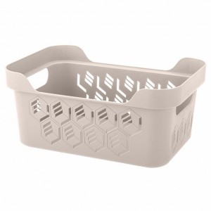 Корзина универсал. DELUXE 4,6л (27*19*12см), светло-бежевый 433280934 Econova/Бытпласт