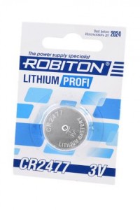 Э/п Robiton PROFI R-CR2477-BL1 CR2477 BL1, 17454