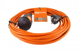 TDM Удлинитель-шнур силовой УШ10 (1 роз. 40м ПВС 2х1) SQ1301-0608