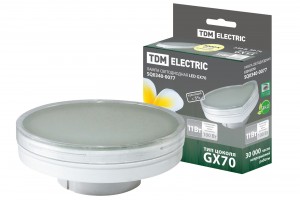 TDM лампа GX70-11 Вт-3000 К (10!) SQ0340-0077