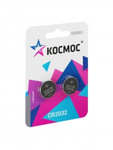 Э/п Космос CR2032 BL2 KOC2032BL2
