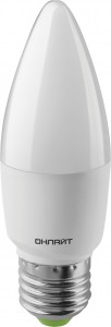 ОНЛАЙТ свеча C37 E27 10W(700lm)2700K2K118х38OLL-C37-10-230-2.7K-E27 61959